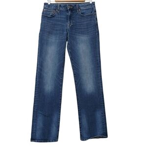 American Eagle Men Jeans 29x32 Original Bootcut Blue Flex Stretch Denim
